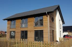 Haus am wald mit fünf kleiderhaken holzart: Holzbauweise Land Haus Keller Gmbh