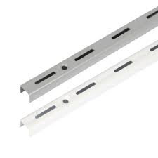 Achetez votre bureau mural rabattable ! Cremaillere D Etagere Simple Rail Mural A 1 Rangee Pour Equerres Toolerando Ebay