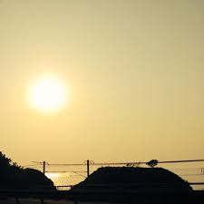 東亜和裁 新潟支部 on instagram 柏崎で撮影した夕日 明日も天気になあれ 東亜和裁 toawasai 柏崎 夕日