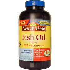 Dầu cá fish oil của kirkland không đến từ cá nuôi. Dáº§u Ca Nature Made Fish Oil Omega 3 1200mg Há»™p 200 Vien