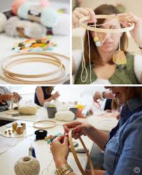 Diy Embroidery Hoop Baby Mobile Think Make Share