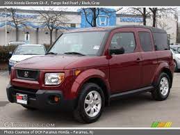 2006 Honda Element Tango Red Pearl - Ill Call It The Cranberry Honda Element Honda New Cars