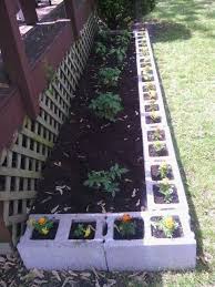Ideas la jardinera esta muy bien excelente ,,, pero los bloques tiene 2 huecos como qeudara las planta. Pin On Gardening Gloves