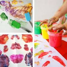 20 Easy Toddler Painting Ideas My Bored Toddler Or learn about textures by painting on different types of surfaces and seeing how the paint sticks. 20 easy toddler painting ideas my
