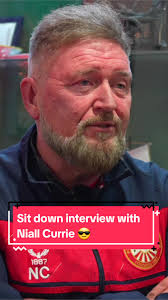 Niall Currie sits down the our official YouTube channel for an extended  interview 🎙️ #portadown #fyp #football