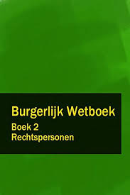 Burgerlijk Wetboek Boek 2 Bw Rechtspersonen Dutch Edition Ebook Nederland Amazon De Kindle Shop