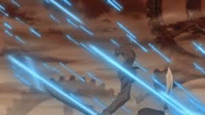 Night Gif Find Share On Giphy Anime Fight Fate Stay Night Anime Dark Anime Guys