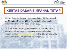 Tidak boleh menerima dana dari masyarakat yang disimpan dalam bentuk simpanan giro. Jabatan Akauntan Negara Malaysia Pengurusan Pelaburan Kerajaan Persekutuan