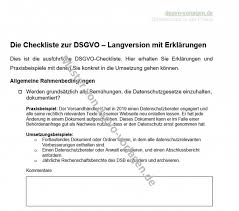 Nutze diese checkliste zur überprüfung der einrichtung deines lieferanten. Dsgvo Checkliste Zum Downloaden Kostenlos Dsgvo Vorlagen