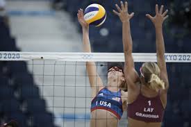Beginner guides new to beach volleyball? Olympic Beach Volleyball Puts College Stars On Display