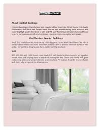 We did not find results for: Real Egyptian Cotton Bed Sheets By Comfort Beddings Issuu