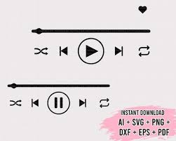 Computer icons youtube icon design, youtube video player icon png. Spotify Music Player Buttons Svg Acrylic Music Play Buttons Etsy Player Button Spotify Music Black Lives Matter Quotes