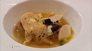 Foie Poele Bouillon Thai Et Legumes Croquants Recettes De Cuisine Recette Top Chef Alimentation