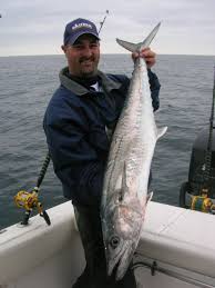 Okuma S John Bretza With A Nice Kingfish Big King Fishing Girls Fishing Tools