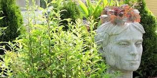 Sculpture Garden exhibit at Sanctuary Arts