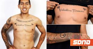 See more ideas about ασπρόμαυρο, ελλάδα. O Firmino To Tatoyaz Sta Ellhnika Kai H Liberpoyl Pics Sdna