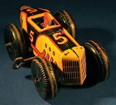 1930s Antique Toy Marx Wind Up Tin Litho Racing Car 5 Antique Toys Cool Toys Toy Car