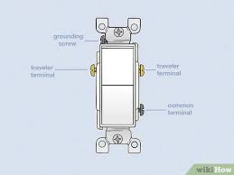 This arrangement allows for lowering the lights in a 3 way circuit. How To Wire A 3 Way Switch 11 Steps With Pictures Wikihow