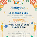 Box Elder Family Support Center-Family Fun in the Sun-Luau
