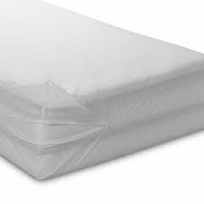 Zippered mattress cover vinyl standard hospital twin carex p565 rubber new. Bedcare Economy Polypropylene 9 In Deep Queen Zippered Cover 199 6080 The Home Depot