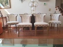 Original 1950 S Dorothy Draper Hollywood Regency Dining Accent Chairs For Sale In Lake For Dining Table Chairs Accent Chairs For Sale Blue Velvet Dining Chairs