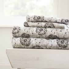 Maybe you would like to learn more about one of these? Simply Soft 4 Piece Floral Patterned Bed Sheet Set Walmart Com Walmart Com