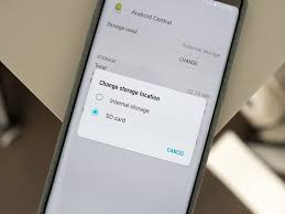 Use sd card as internal storage How To Move Apps To Your Sd Card On The Galaxy Note 8 Android Central