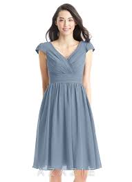 Azazie Kierra Bridesmaid Dresses Azazie Bridesmaid Dresses Knee Length Bridesmaid Dresses Blue Bridesmaid Dresses