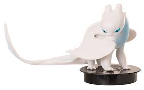 Bright Fury Adorable Light Fury Topper Figurine From Pco How Train Your Dragon How To Train Your Dragon Dragon Light