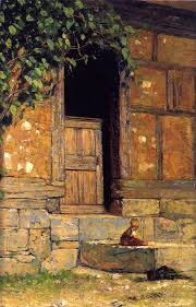Christian Rohlfs Front Door 1882 Expressionismus Ludwig Meidner Illustration