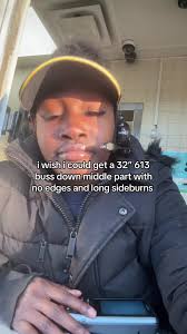 Middle Part Sideburns