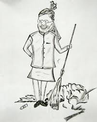 Swachh bharat abhiyan poster drawing / clean india drawing easy / how to draw swachh bharat drawing Jack Ghorela On Twitter Drew A Sketch Of Pm Narendramodi On à¤¸ à¤µà¤š à¤› à¤­ à¤°à¤¤ à¤…à¤­ à¤¯ à¤¨ Cleanliness Is Next To Godliness Come And Pledge To Keep India Clean Clean India Healthy India Cleanindia Swachhbharat Https T Co Xdxojbb2vy
