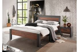 50 de luxe bett 140 x 200 cm collection in 2020 bed bedroom bed furniture. Imv Steinheim Brooklyn Dunkles Bett 140x200 Cm Mobel Letz Ihr Online Shop