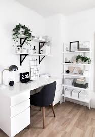 Experts reveal home office decor ideas that help you maximize space and creativity. Amy Kim S Black White Workspace Front Main Home Office Decor Home Decor Home