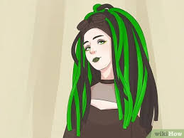 Gather a section of your hair from one side and start making a braid. 4 Ways To Get Goth Hair Wikihow Fun