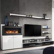 Foyer électrique kenley est un moyen parfait pour faire votre maison comfortable et chaude. Grand Meuble Tv Ensemble Meuble Tv Pas Cher Meuble Tv Design