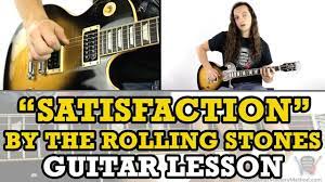How To Play Satisfaction On Guitar By The Rolling Stones Guitar Guitar Practice Classic Songs