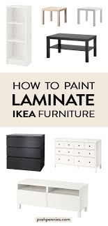 Have You Been Wanting To Paint Your Old Ikea Furniture But Aren T Sure How Just Read This Guid In 2020 Ikea Furniture Hacks Laminate Furniture Painting Ikea Furniture