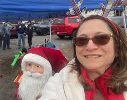 Christmas cheer food box pick up today