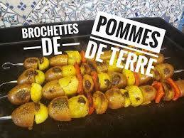 Brochettes De Pommes De Terre A La Plancha Recette Veggie Youtube