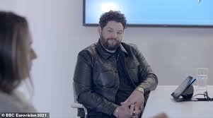 Newman, hindy najman, james l. Eurovision 2021 Host Rylan Clark Neal Burns British Hope James Newman In Line Of Duty Parody Oltnews