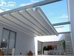 Terrassenuberdachung Aus Aluminium Mit Faltdach Tecnic One Terrassenuberdachung Uberdachung Terrasse Uberdachungen