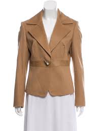 Buy max mara women's draghi camel hair jacket. Max Mara Maxmara Leather Trimmed Camel Hair Blazer Clothing Mma31527 The Realreal