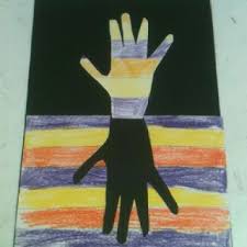 Pin By Laurie Hitze On Art 4th Grade Space Art Projects Elementary Art Projects Negative Space Art