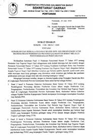 Surat Edaran Kenaikan Gaji Berkala Pegawai Negeri Sipil Golongan Lll D Keatas Di Lingkungan Pemerintah Provinsi Kalimantan Barat Melalui Penyederhanaan Persyaratan Jaringan Dokumentasi Dan Informasi Hukum Provinsi Kalimantan Barat