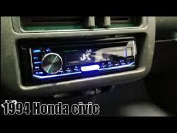 95 honda civic ecu wiring diagram. 1994 Honda Civic Radio Removal Youtube