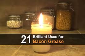 If you have any leftover bacon, place it in the refrigerator near an open box of baking soda. 21 Brilliant Uses For Bacon Grease Urban Survival Site