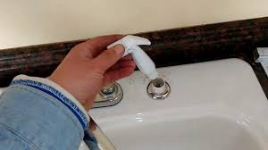 how to install a sink sprayer youtube