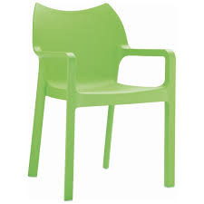 Compamia Diva Resin Outdoor Dining Arm Chair Tropical Green Isp028 Trg Patio Dining Chairs Outdoor Dining Chairs Dining Arm Chair