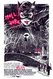 Mini 4 x 6 card stock large 11 x 17 card stock a lovely addition to your wall if you love all things batman! Poster Illustration Batman Returns Catwoman Penguin Design Advertising Michael Keaton Michelle Pheiffer Batman Movie Posters Batman Returns Batman Film Posters